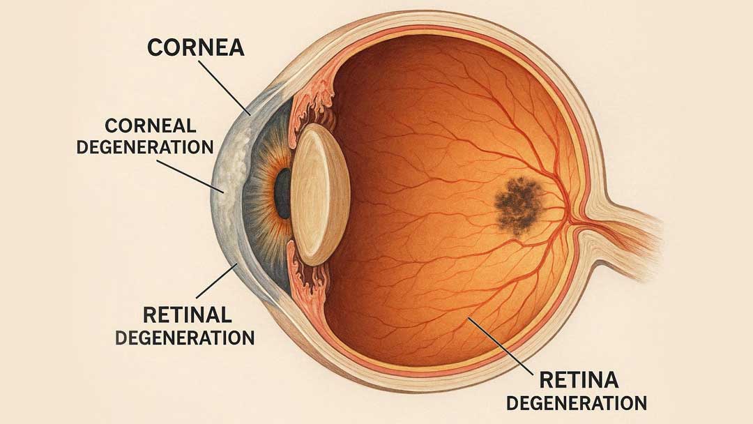 วุ้นในตาเสื่อม: อาการที่พบบ่อย แต่อาจสร้างความรำคาญ